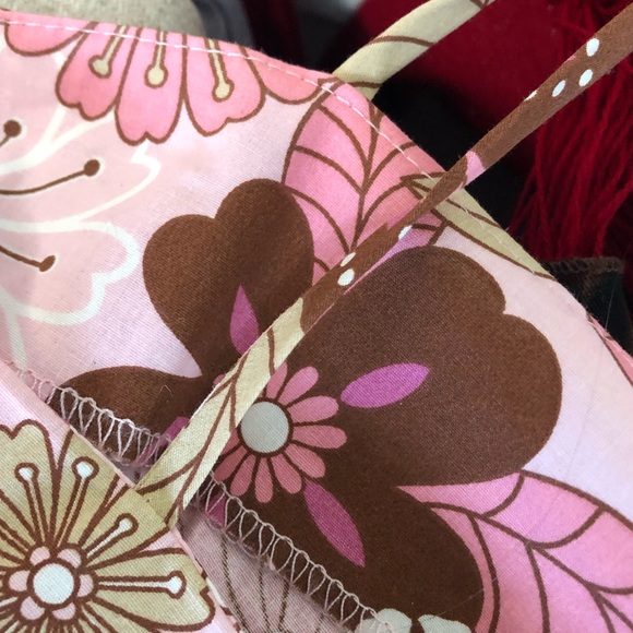 INC International Concepts Sun Dress, pink floral - Picture 4 of 7